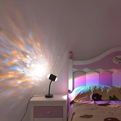 Projekteringlampa med dubbelhuvud – solnedgångsljus för atmosfärisk heminredning