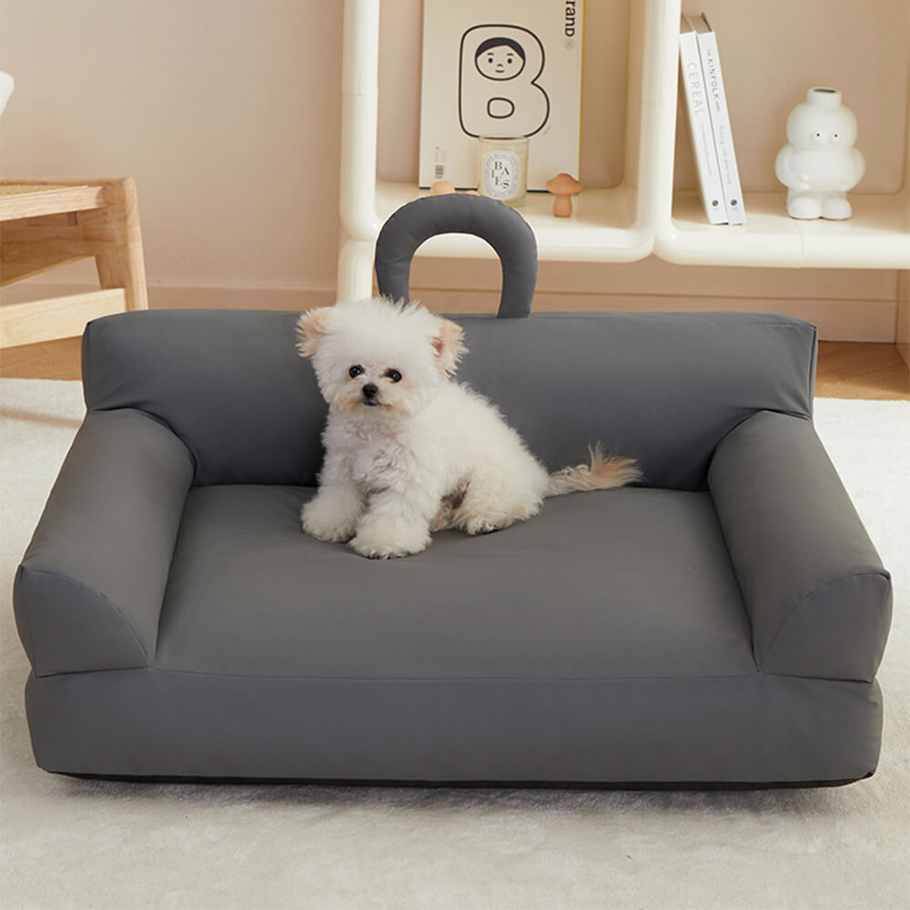 Elevated Pet Sofa Bed Stilig Vattentät Ergonomisk Komfort