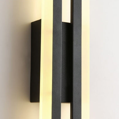 Akryl LED Vägglampa | Vardagsrum | Metall-Akryl | 18,9&quot; Armatur | Brick by Brick