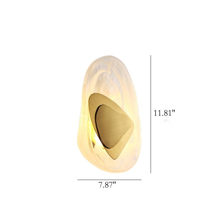 Nordisk Modern Kristall Vägglampa - Elegans &amp; Ljus