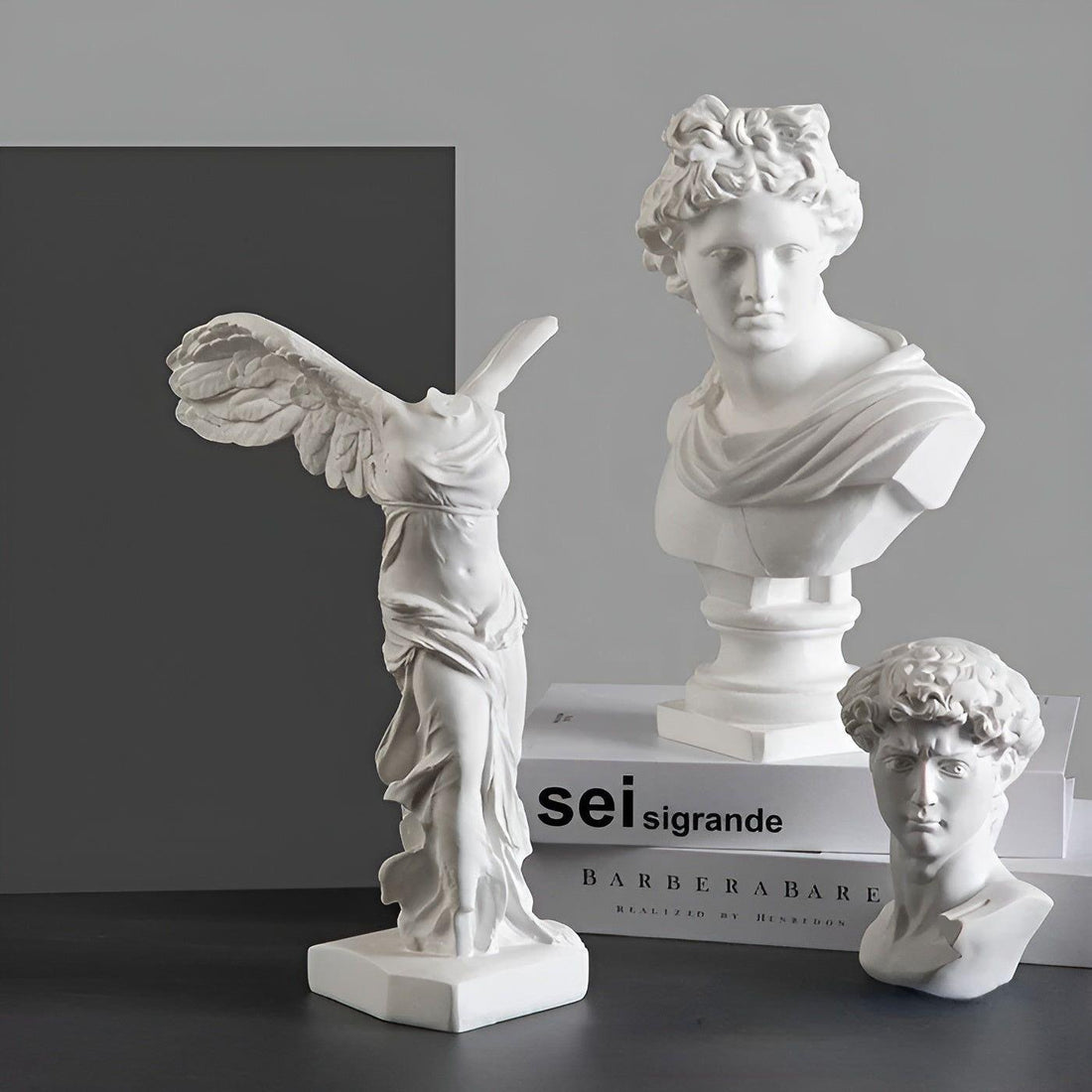 Angel Wing - Elegant Grekisk Segergudinna Karaktärsstaty