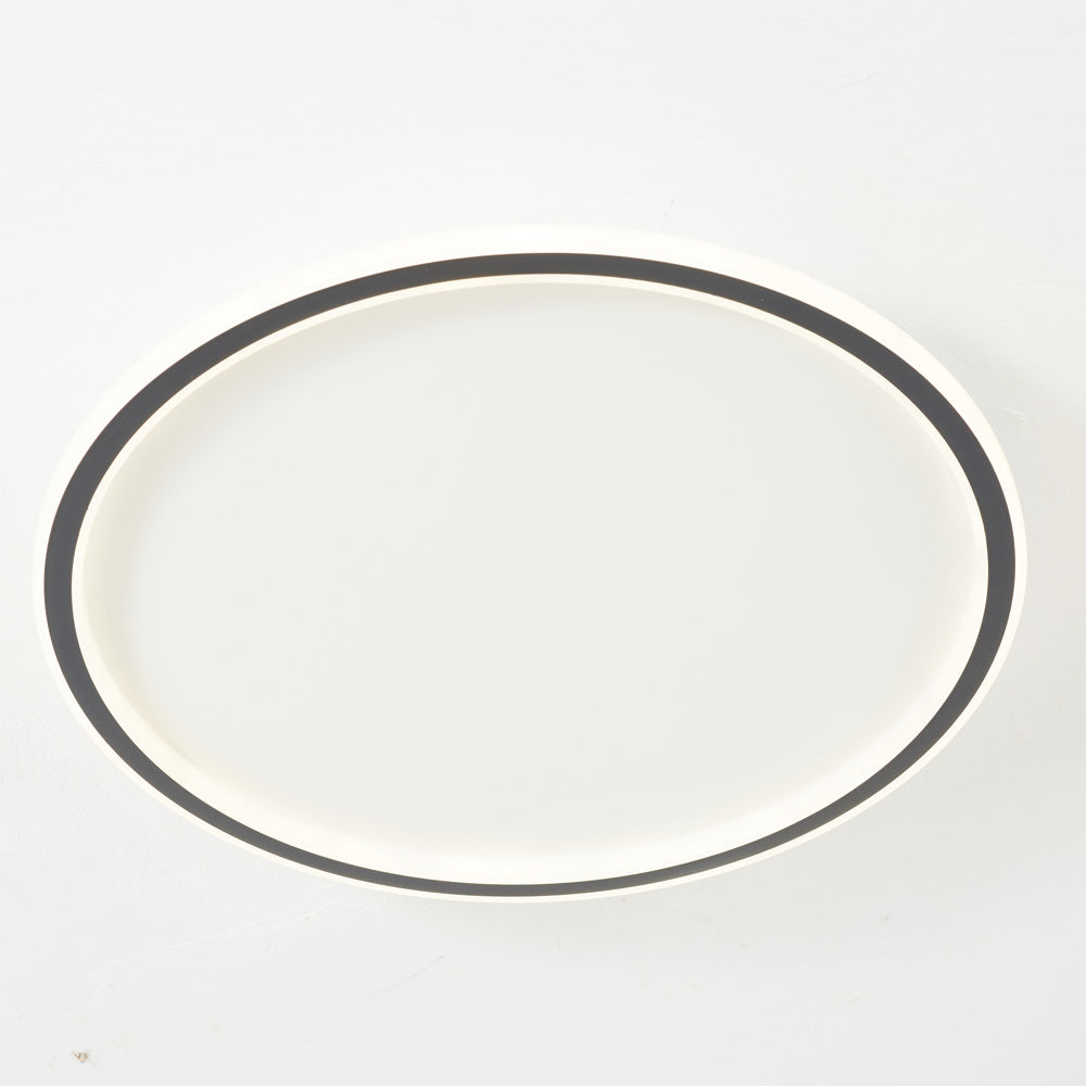 LunaNova - Modern Rund LED Taklampa Metall/Acryl