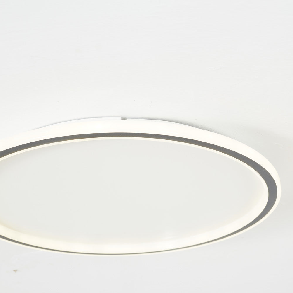 LunaNova - Modern Rund LED Taklampa Metall/Acryl