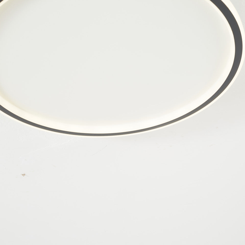 LunaNova - Modern Rund LED Taklampa Metall/Acryl