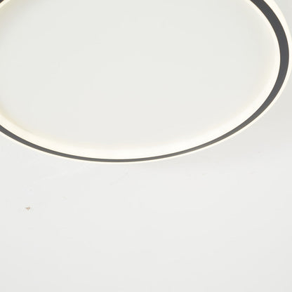 LunaNova - Modern Rund LED Taklampa Metall/Acryl