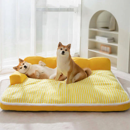 Ortopedisk Hundsoffa Säng Stor Stödjande Tvättbar Komfort