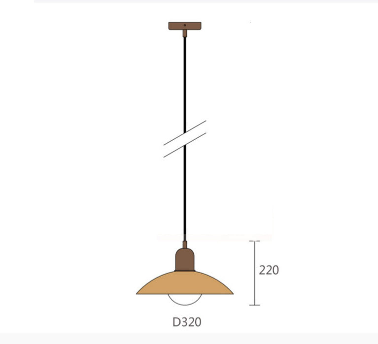 Pendellampa med Färgglad Modern Metallskärm