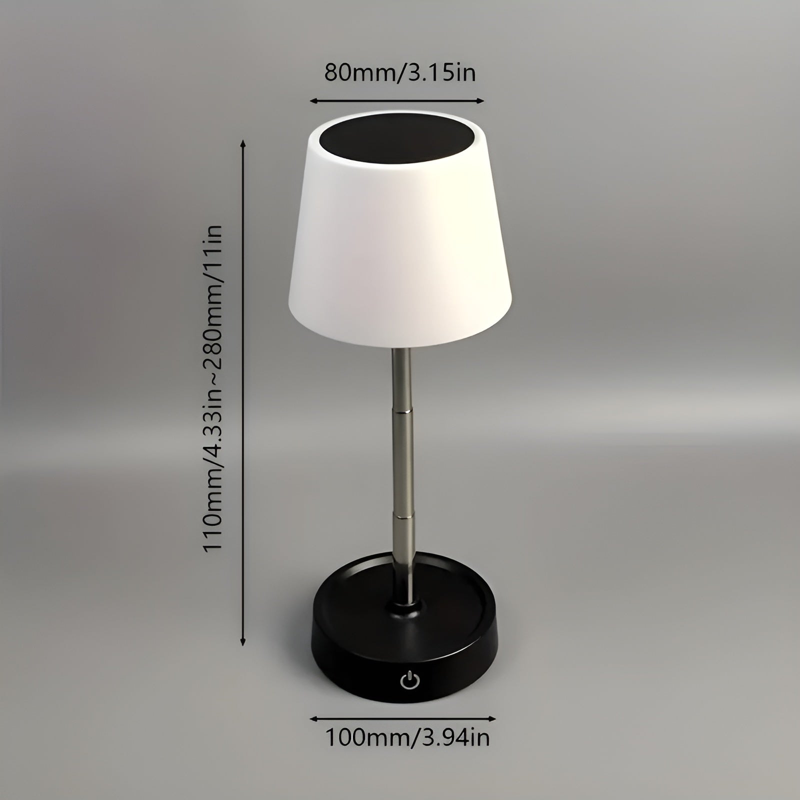 GlowLume Light - Återuppladdningsbar Touch-LED-bordslampa