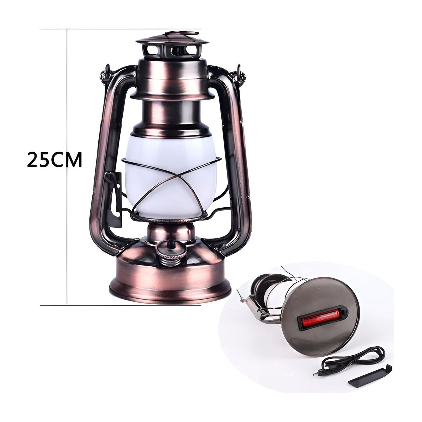 TimelessBlaze Lampa - Multifunktionell Bärbar Uppladdningsbar USB Lampa