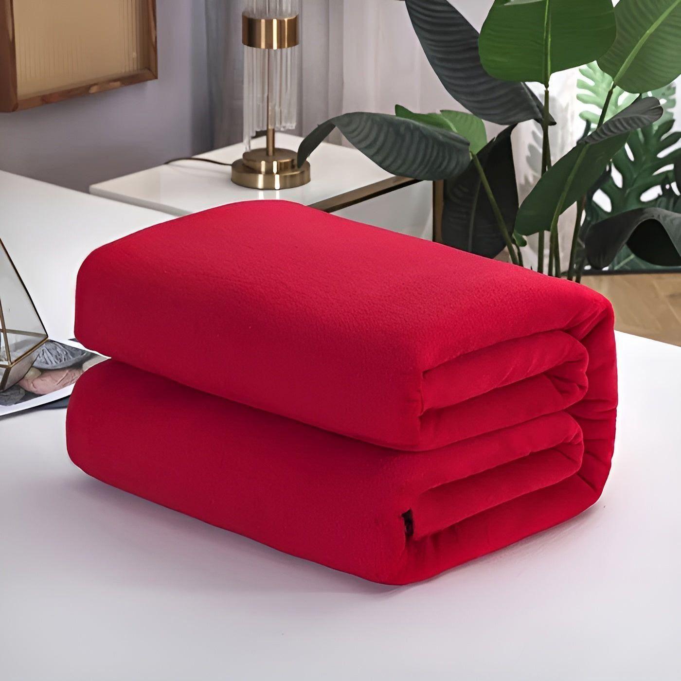 FluffyFleece Blanket - Hållbar tjock fleece vinterfilt