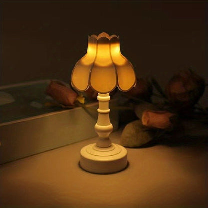 LumiDeco - Retro LED Mini Bordslampa Heminredning Nattlampa