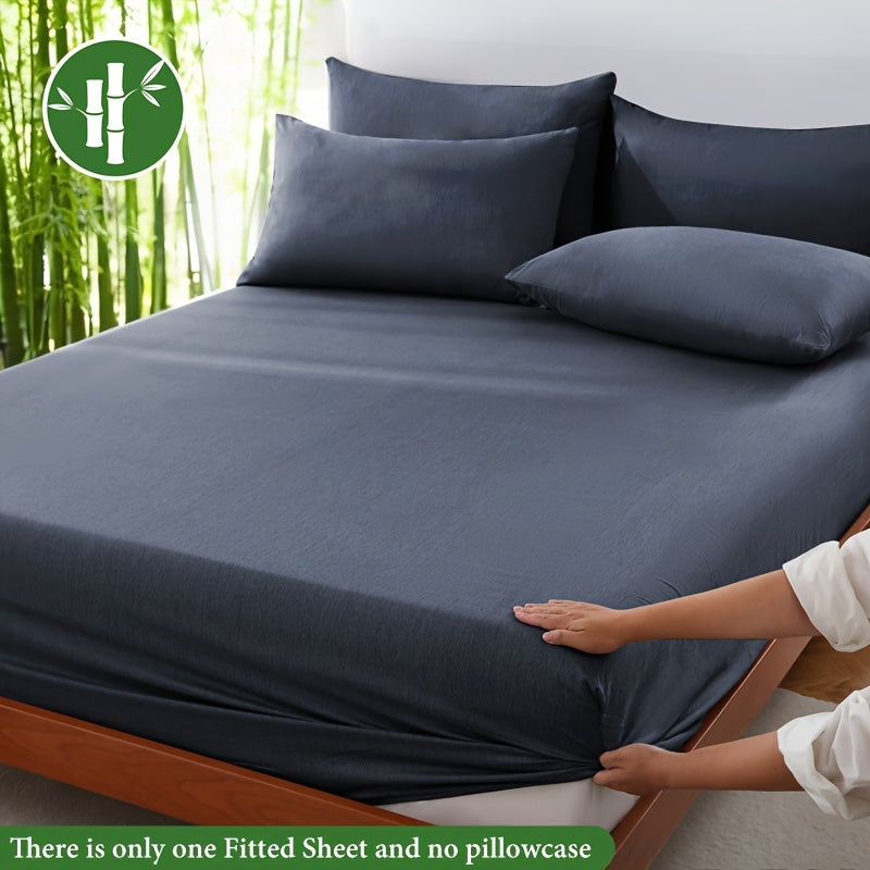 Sommar Cool Bamboo Fiber Fitted Sheet – Lyxig Andas Komfort