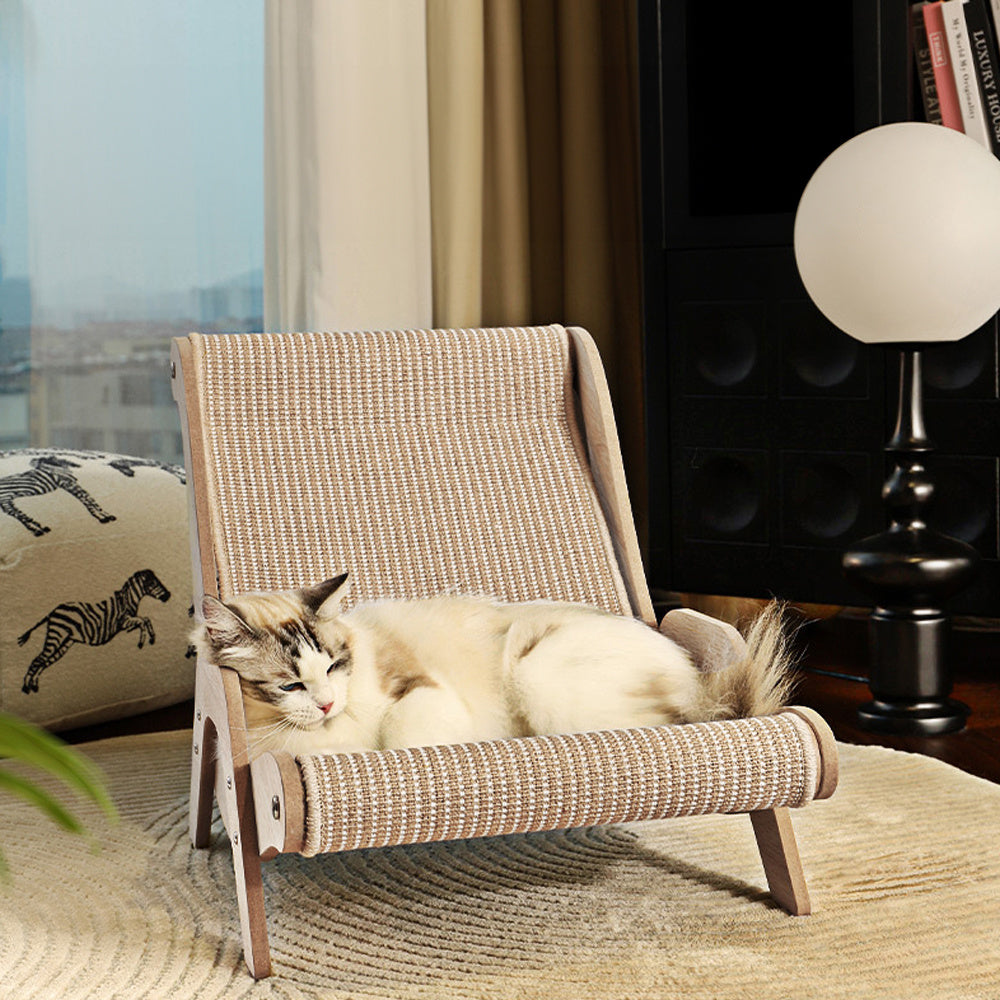 Purrfect Katt Säng Stol Klösa Lounge och Lek