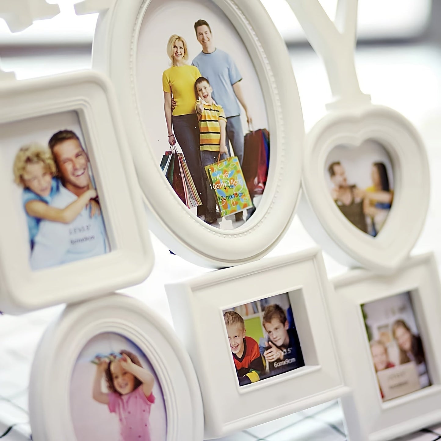 Väggkonst Familjefotoframeset Collage