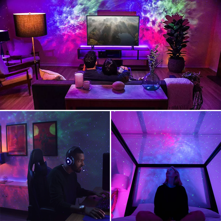 NebulaBeams - Alien Star projektor för förtrollande galaxutsikter