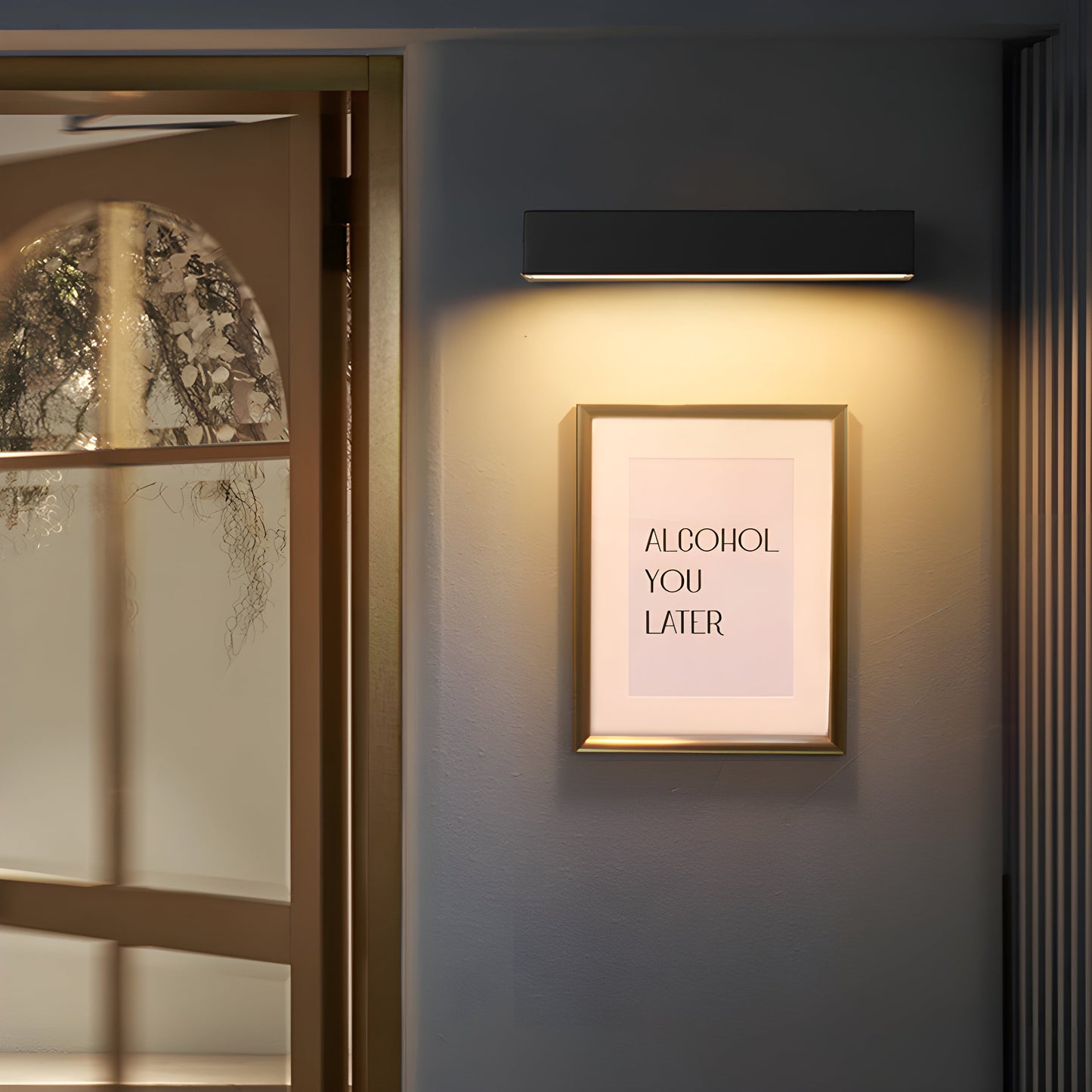 LED Utomhus Vattentät Vägglampa för Trädgård och Veranda