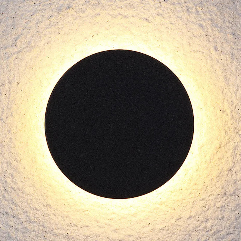 Vägglampa Modern Svart Utomhus LED Lampa