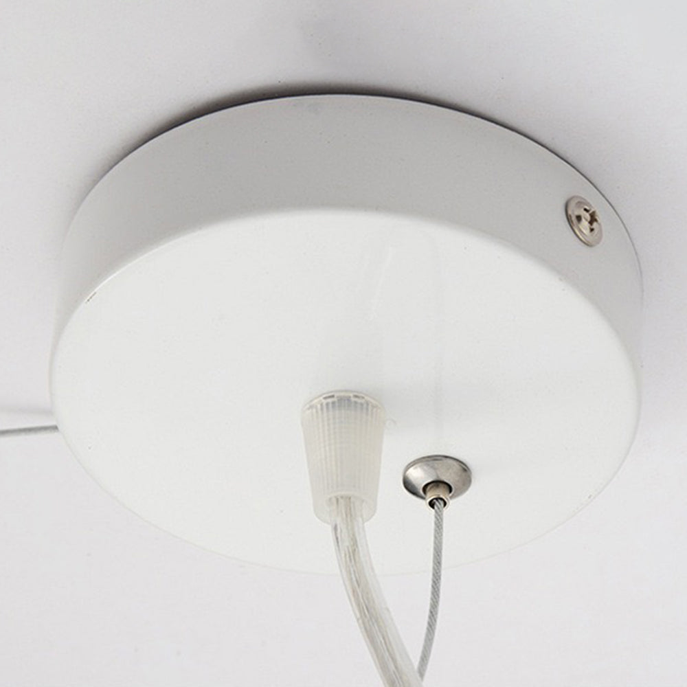 Aurora Design Wolk LED Hänglampa PVC/Bomull Vit