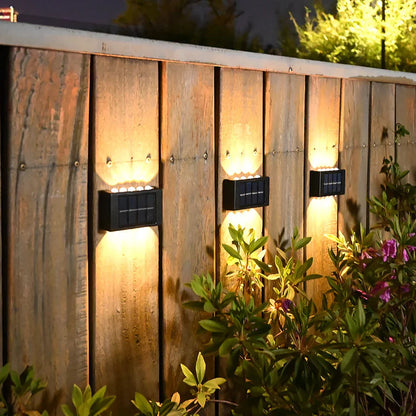 Solgard Beam | Väderbeständig solvägglampa med rörelse sensor &amp; LED-utomhusbelysning