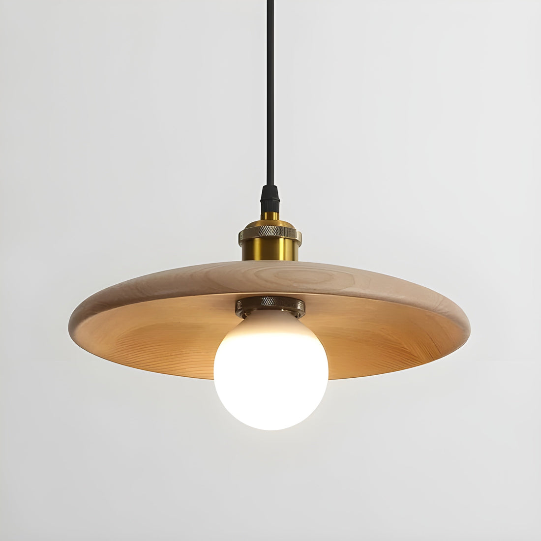 NatureLuxe Light - Dekorativ Trä Taklampa