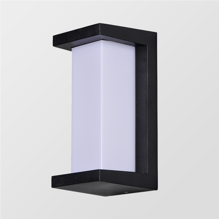 Tvåfärgad modern utomhusvägglampa