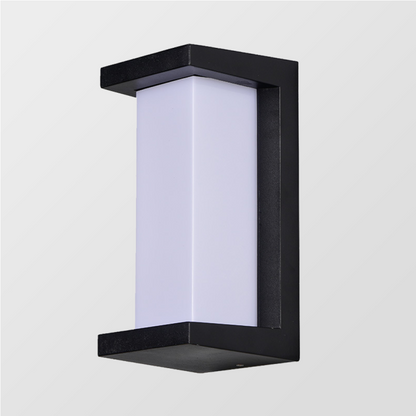 Tvåfärgad modern utomhusvägglampa
