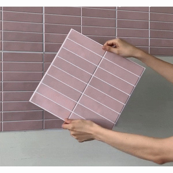 Självklibbande väggpaneler – Dekorativt och vattentåligt väggbeklädnad för kök och hem