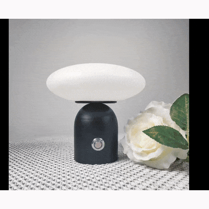 Mari Luxe - Nordisk lyx svamplampa med smart touch - Bordslampa utan sladd