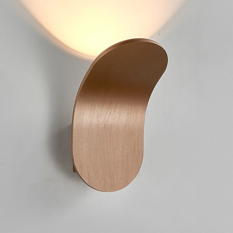 Finslipad Nordisk Konst Väggljus Modern Vägglampa