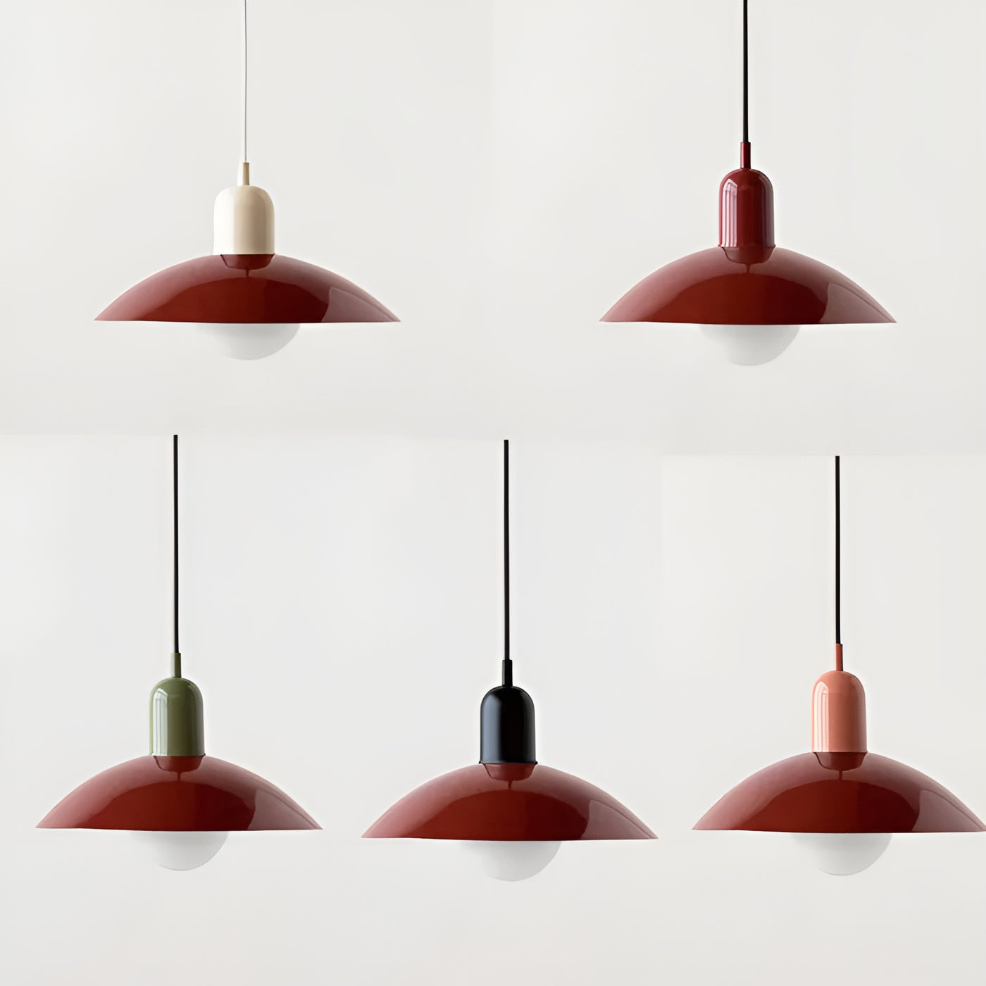 Pendellampa i Bauhaus-stil – Färgglad design för matrum och kök