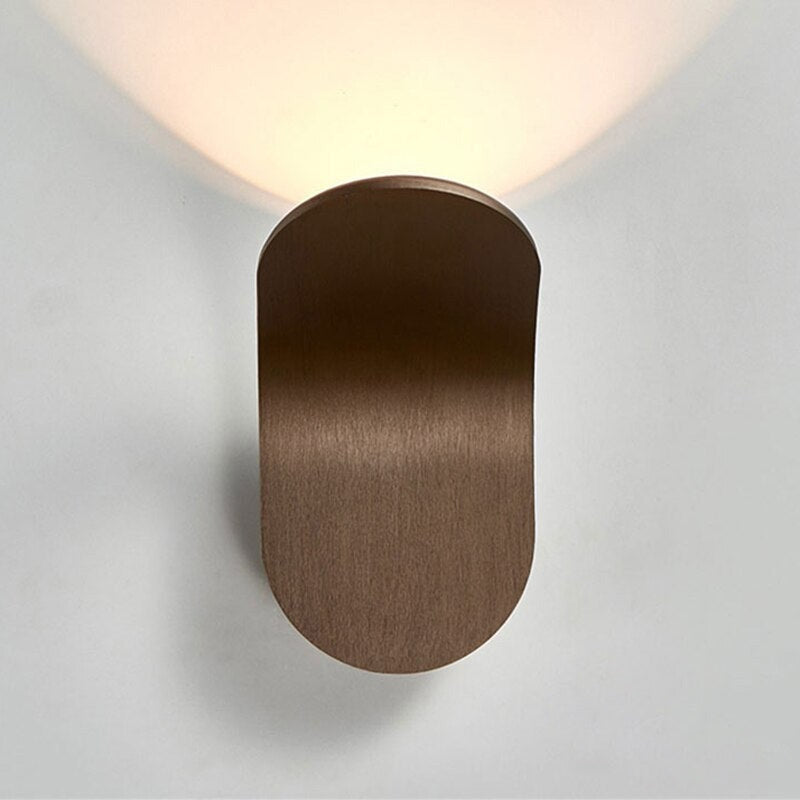 Finslipad Nordisk Konst Väggljus Modern Vägglampa