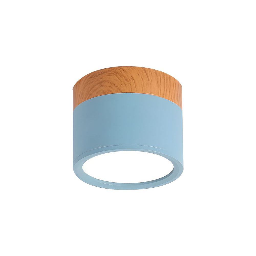 LED Taklampa Modern Flush Mount Cylinder