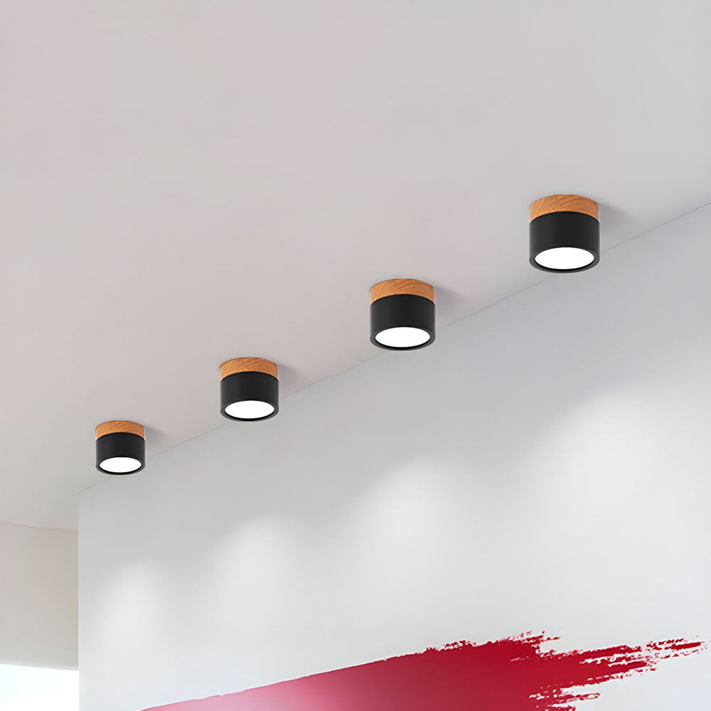 LED Taklampa Modern Flush Mount Cylinder