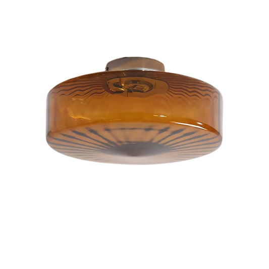 RadiantAura – Solstråle glasloftslampa för elegant belysning och stilfull inredning