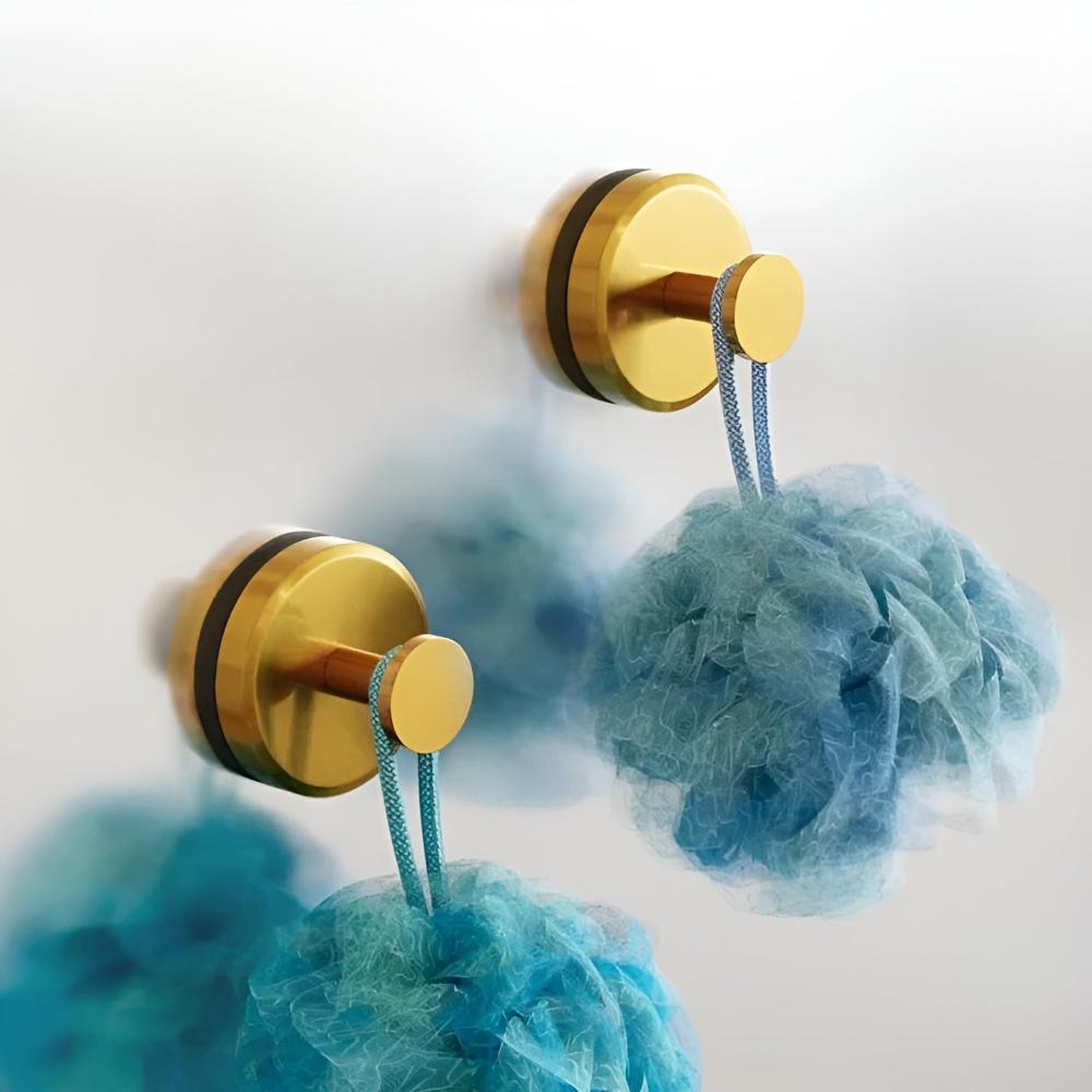 Carvallo – Kraftfulla Självhäftande Duschkrokar för Smart Förvaring