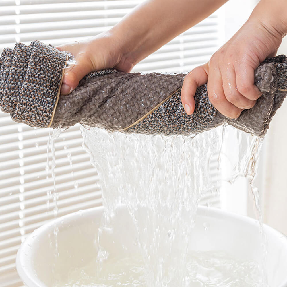 Hela säsongen Modern Tweed Vävd Chenille Anti-Halk Täcke