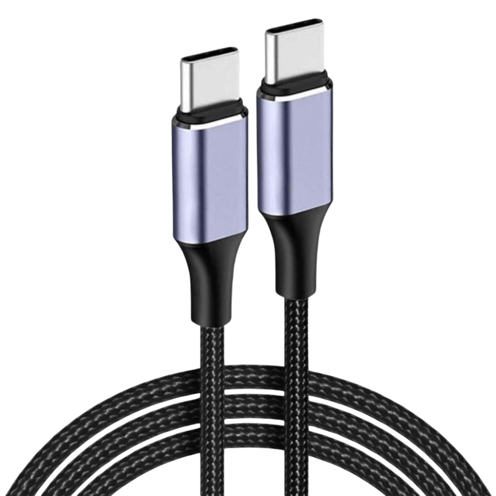 USB C Kabel Snabbladdning Flätad Sladd