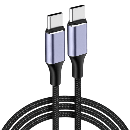 USB C Kabel Snabbladdning Flätad Sladd