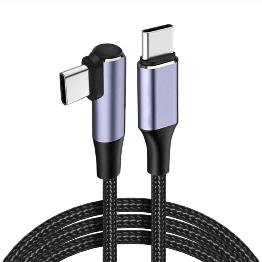 USB C Kabel Snabbladdning Flätad Sladd