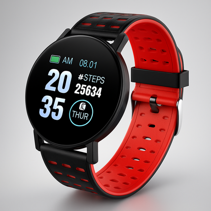 Smartwatch med vattentålig fitnessspårning