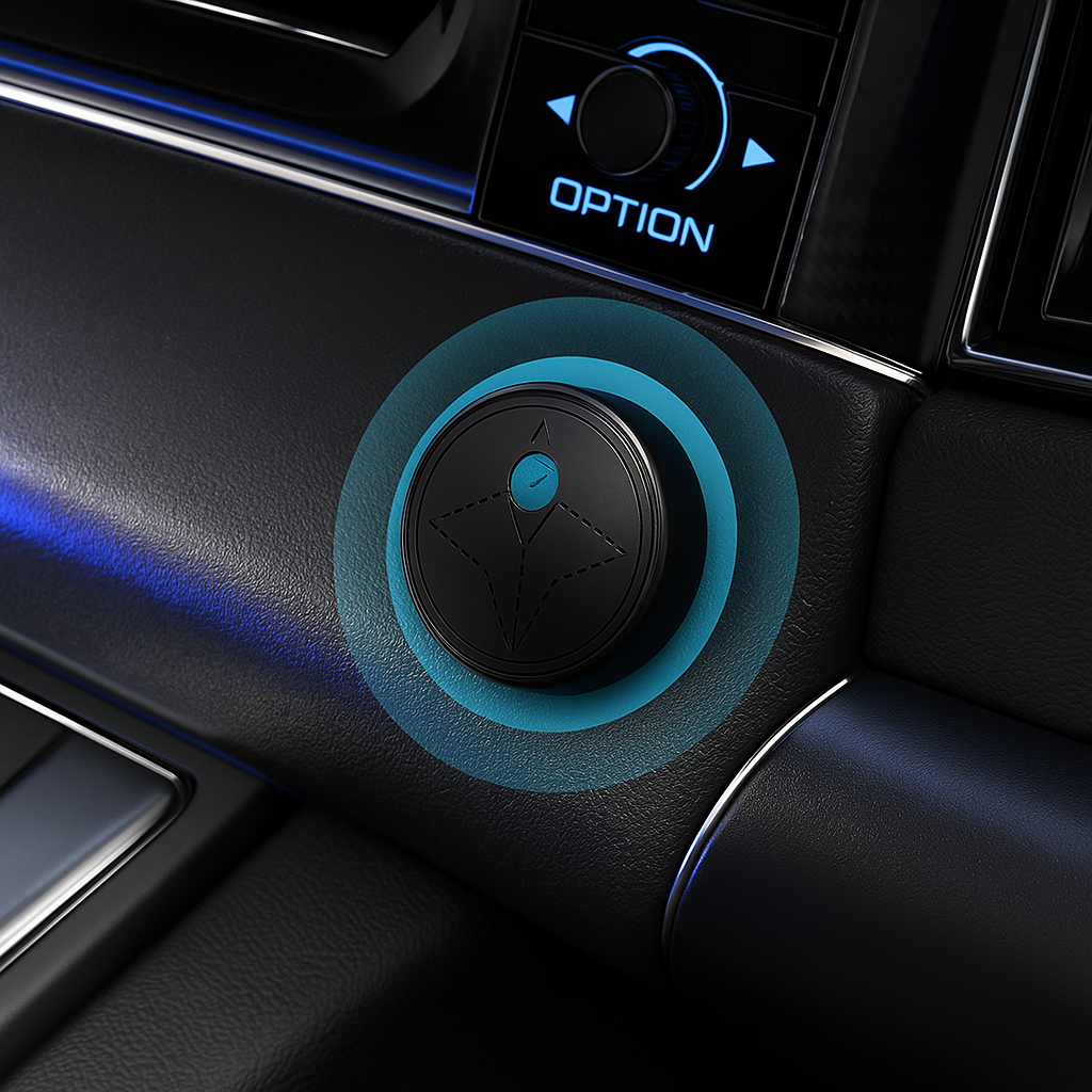 GPS Tracker för fordon med magnetfäste