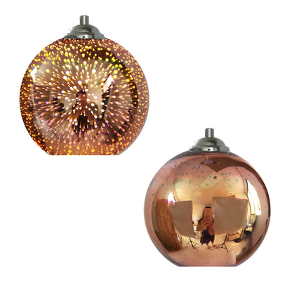 Pendellampa med fyrverkerieffekt – Dekorativ 3D-glödlampa för mysigt vardagsrum