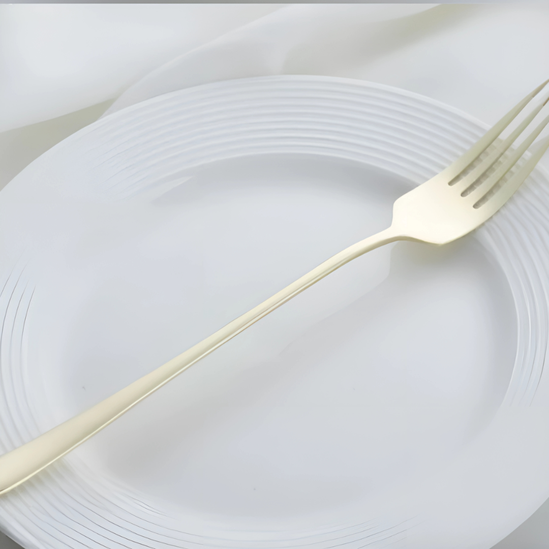 Bestickset Modern Rostfritt Stål Middagsgafflar