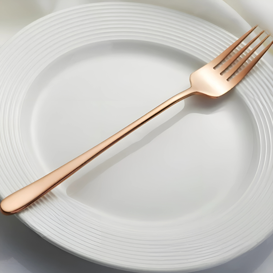 Bestickset Modern Rostfritt Stål Middagsgafflar