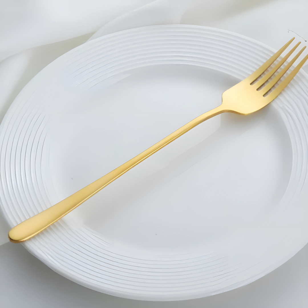 Bestickset Modern Rostfritt Stål Middagsgafflar