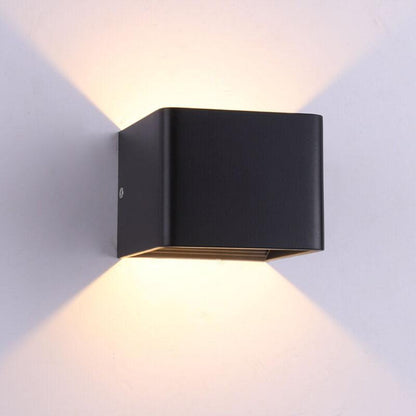 LuxorLight - Stilsäkra fyrkantiga LED-vägglampor i aluminium