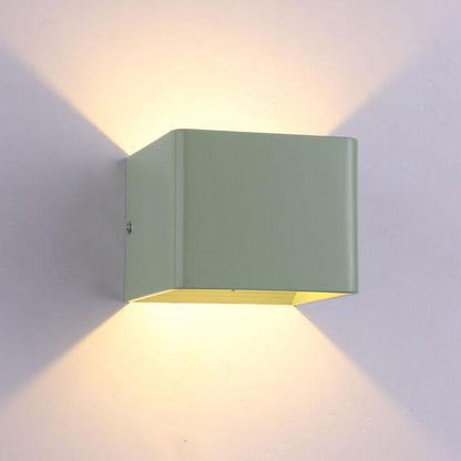 LuxorLight - Stilsäkra fyrkantiga LED-vägglampor i aluminium
