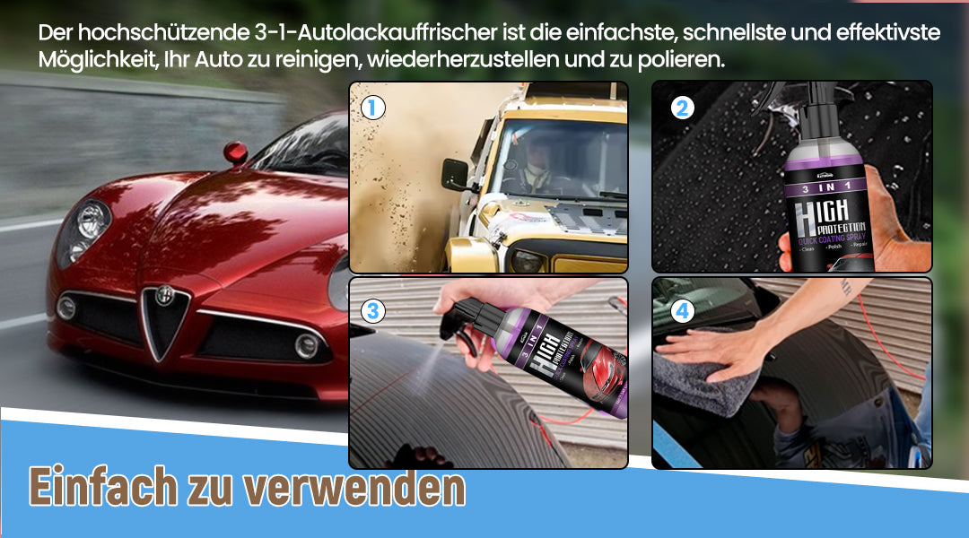 Carvallo – högblanka yta på några sekunder