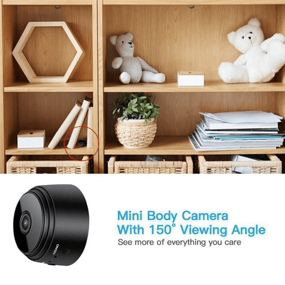 MINIGUARD CAM – 1080p Mini Kamera med magnetfäste &amp; nattseende