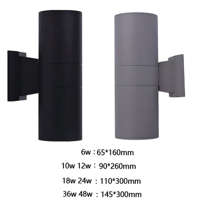 LumiScape Light - Modern Vattentät LED-Vägglampa